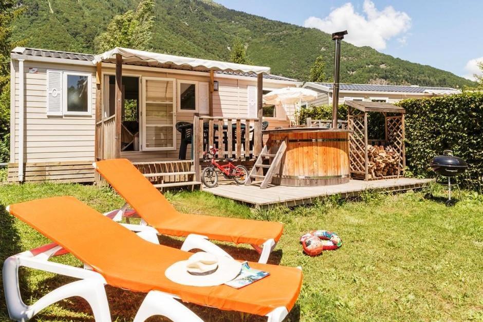Hotel Camping le Rochetaillée Grandes Sables Exterior foto