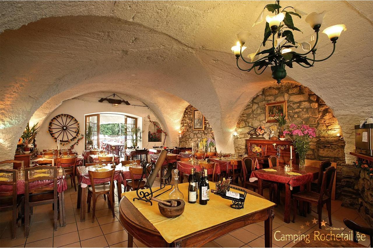 Hotel Camping le Rochetaillée Grandes Sables Exterior foto