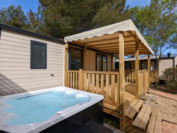 Hotel Camping le Rochetaillée Grandes Sables Exterior foto